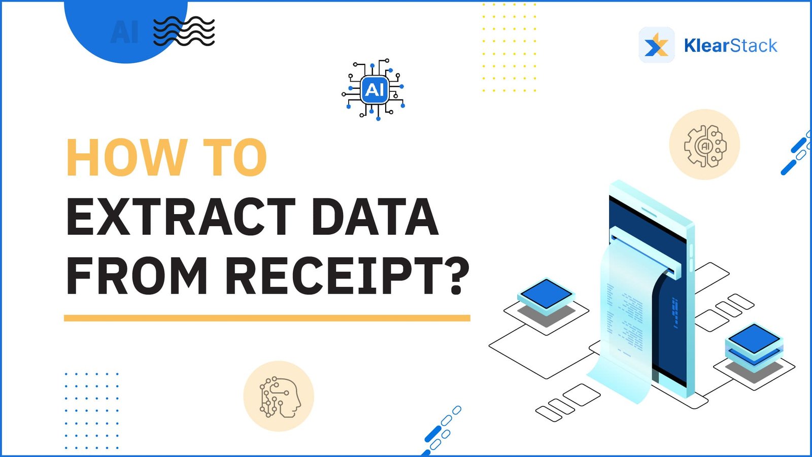 How to extract data from receipts?