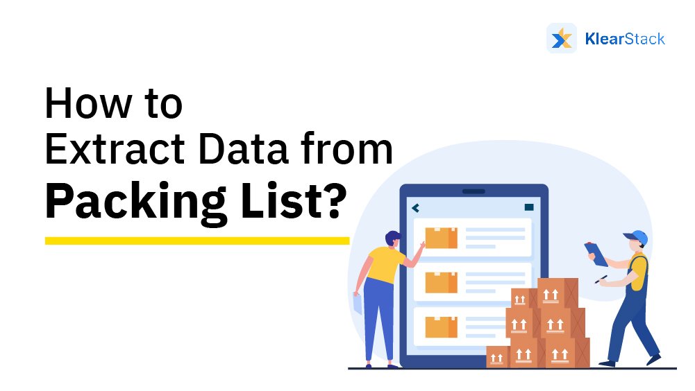 How to Extract Data from Packing List?