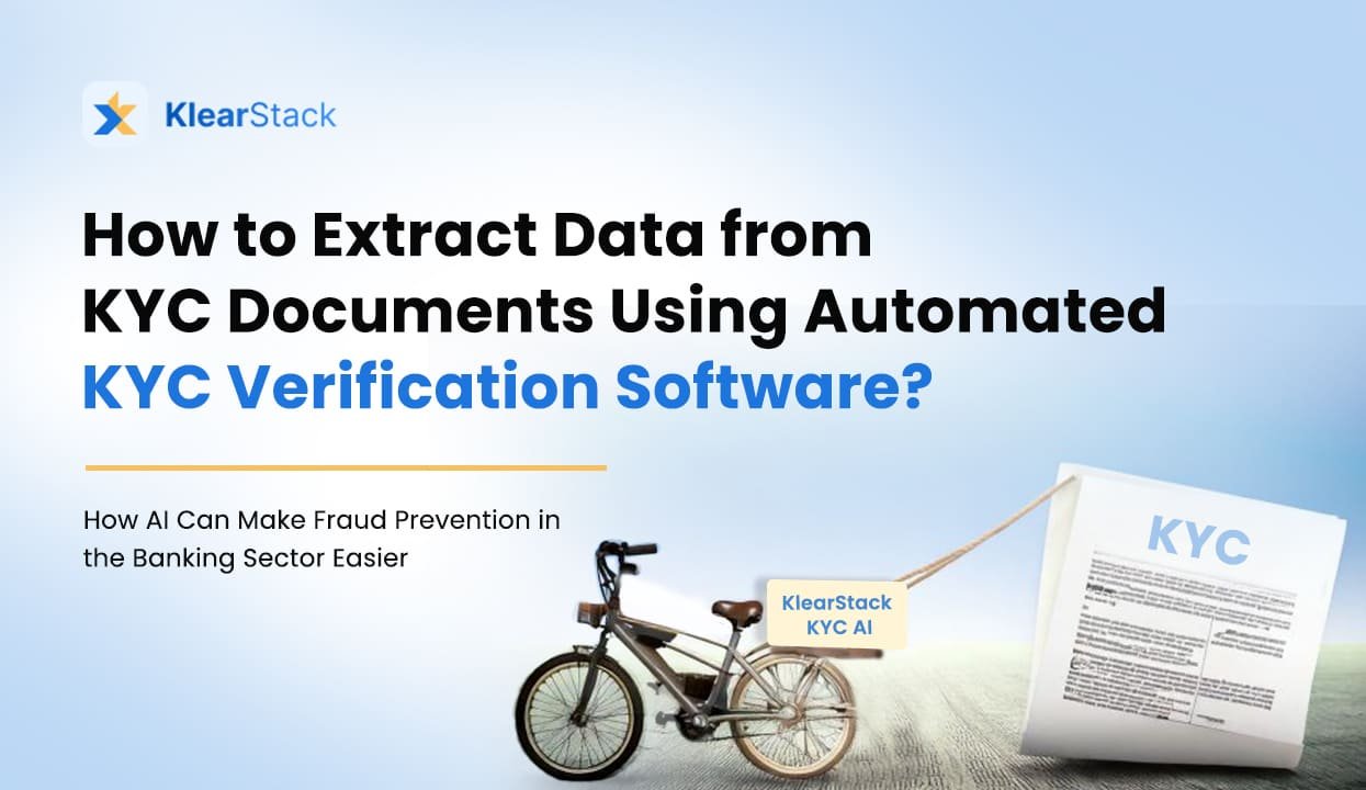 How to Extract Data from KYC Documents Using Automated KYC Verification Software?