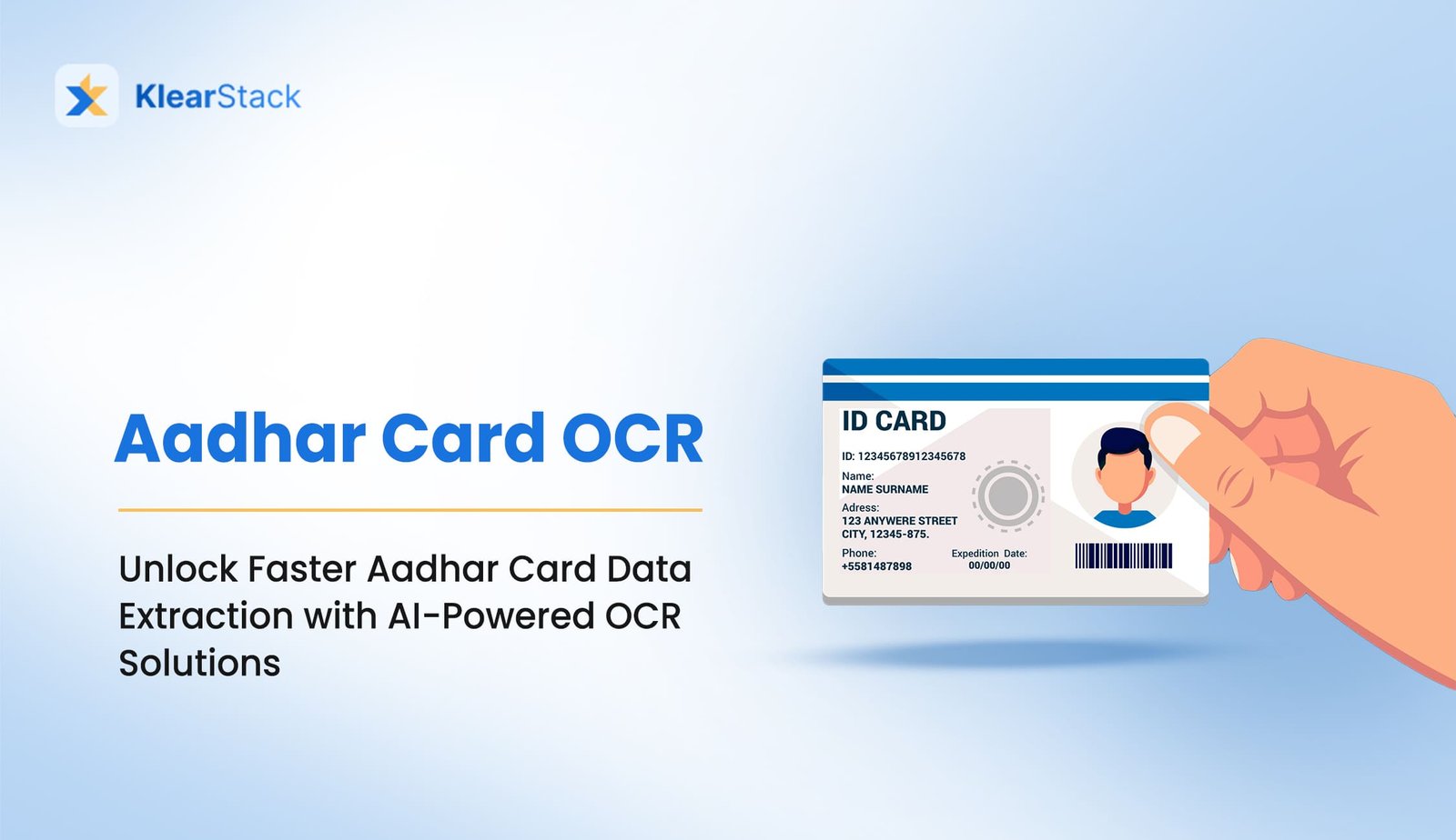 Aadhar Card OCR: Unlock Faster Aadhar Card Data Extraction with AI-Powered OCR Solutions
