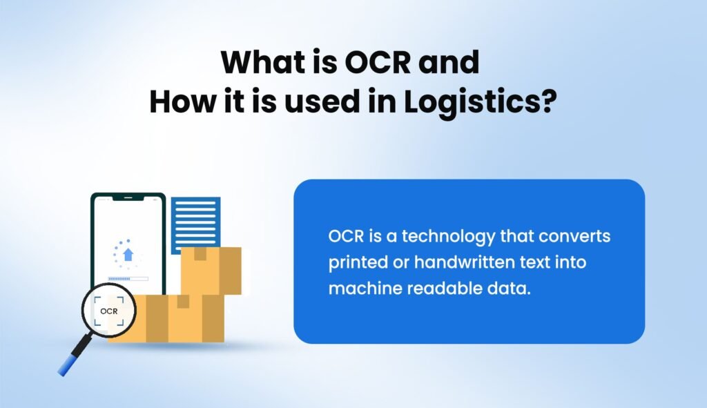 What is OCR and How it is used in Logistics