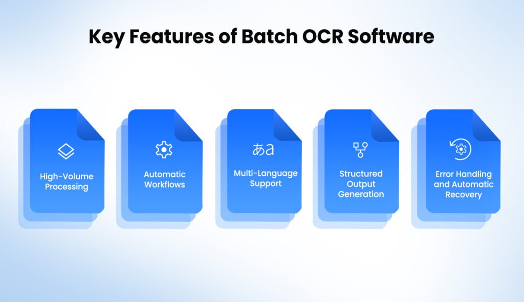 key features of batch ocr software
